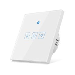 Sonoff Kompatibilis Mozgaserzekelos Harom Gombos Okos Wifi Csillarkapcsolo Feher
