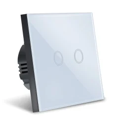 Cerebro Touchy Ws2 Tuya 2 Aramkoros Wifi Tavvezerelheto Okos Falikapcsolo Csak Fazisvezetekkel Is Mukodik Feher Szinben