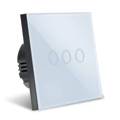 Cerebro Touchy Ws3 Tuya 3 Aramkoros Wifi Tavvezerelheto Okos Falikapcsolo Csak Fazisvezetekkel Is Mukodik Feher Szinben