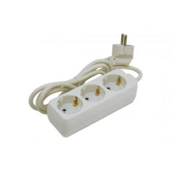 Vezetekes 3 As Eloszto 250v Ac 16a 3x1mm2 15m Feher