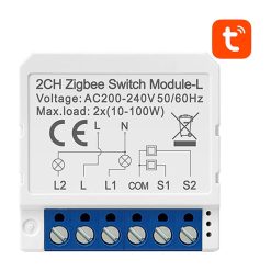 Avatto Lzwsm16 W2 Okos Kapcsolomodul Zigbee Csak Fazis Tuya