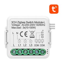 Avatto N Lzwsm01 3 Okos Kapcsolomodul Zigbee Csak Fazis Tuya