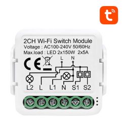 Avatto N Wsm01 2 Okos Kapcsolomodul Wifi Tuya