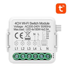 Avatto N Wsm01 4 Okos Kapcsolomodul Wifi Tuya