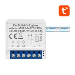 Avatto Zwsm16 W3 Okos Kapcsolomodul Zigbee Tuya