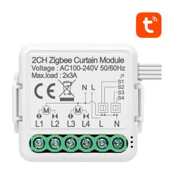 Az Avatto N Zcsm01 2 Okos Fuggony Vezerlo Modul Zigbee Tuya