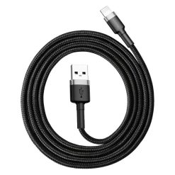 Baseus Cafule Usb Lightning Kabel 15a 2m Szurkefekete