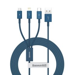 Baseus Superior Series Usb Kabel 3in1 Usb Micro Usb Usb C Lightning 35a 12m Kek