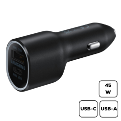 Samsung Autos Tolto Usb A 15w Usb C 25w Fekete