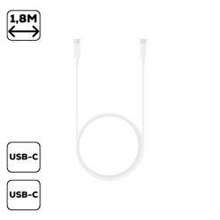 Samsung Type C To Type C Kabel 18 M 5a Feher