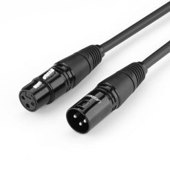 UGREEN AV130 XLR csatlakozós kábel XLR, 10m, fekete