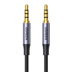 UGREEN AV183 mini jack kábel 3,5 mm, AUX, 1m, fekete