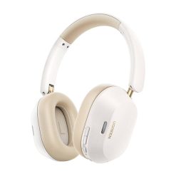 Ugreen HiTune Max 5C vezeték nélküli fejhallgató, hibrid ANC, Bluetooth 5.4, fehér