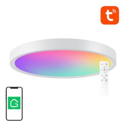 Gosund LB12 okos mennyezeti lámpa, 30cm, WiFi/Bluetooth, 16M RGBCW, 1920lm, Tuya + távirányító