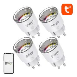 Gosund EP2 WiFi-s okos konnektor, 4db, 10A, Tuya