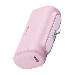 Baseus Compact powerbank, 5000mAh, 20W, rózsaszín