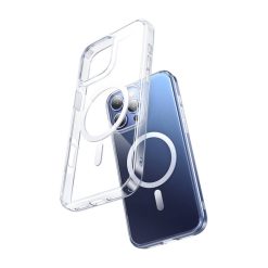 McDodo PC-4923 mágneses tok iPhone 16 Pro Max készülékhez, átlátszó