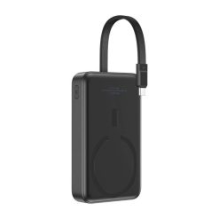 Baseus Mini mágneses Powerbank, Bayern Edition, 10000mAh, 30W, fekete