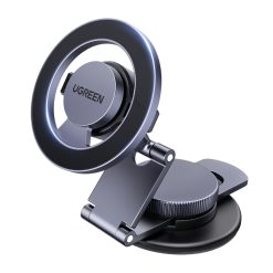 UGREEN LP865 mágneses autós tartó műszerfalra, fekete
