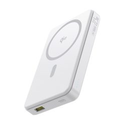Baseus Airpow2 Qi2 mágneses powerbank, 10000mAh, 22,5W, fehér