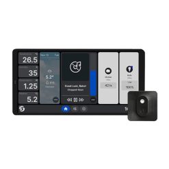 Shelly Wall Display X2 WiFi/BLU fekete + BLU H&T