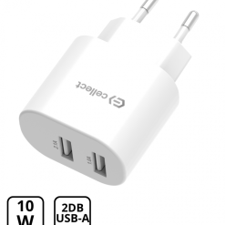 Hálózati töltő adapter 10W, Fehér 1