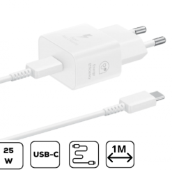 Samsung hálózati adapter kábellel, 25W 1