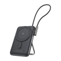 Choetech B735 mágneses powerbank 10000mAh 20W PD + USB-C kábel (fekete) 1