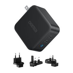 Choetech PD6008 2xUSB-C PD 100W-os GaN hálózati töltő 1
