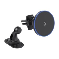 Choetech T208-F mágneses autós töltő és tartó, 15W (fekete) 1