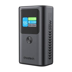 Choetech B701 powerbank, 10000mAh, PD 30W (szürke) 1