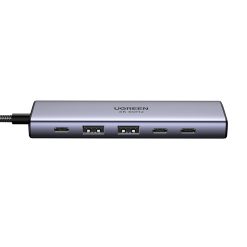 Ugreen CM511 USB-C hub, HDMI 4K 60Hz, 2x USB 3.2, 2x USB-C 3.2, PD 1