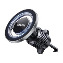 Ugreen LP845 mágneses autós hűtőrács tartó (fekete) 1
