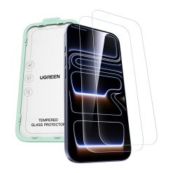 Ugreen SP1143 edzett üveg iPhone 17 Pro készülékhez (2 db) 1