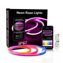 CEREBRO NEON IC LED szalagfény 10M, TUYA, WIFI, IP67