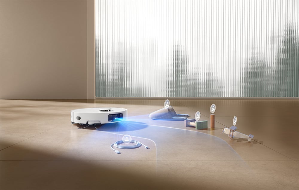 Dreame D20 Pro Plus robotporszívó (fehér) 4