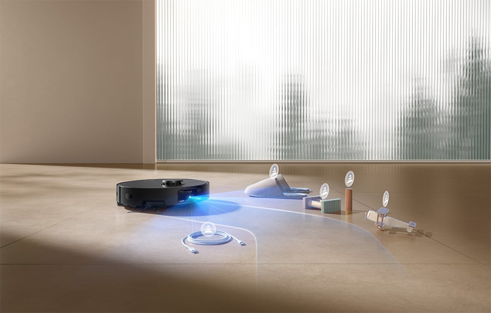 Dreame D20 Pro Plus robotporszívó (fekete) 4