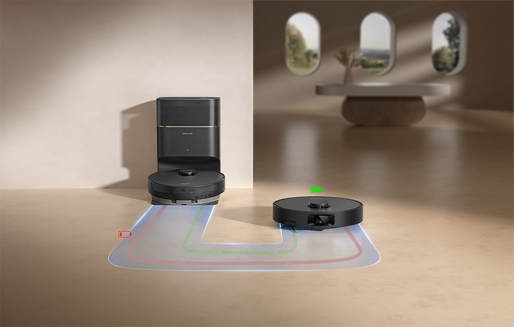 Dreame D20 Pro Plus robotporszívó (fekete) 7