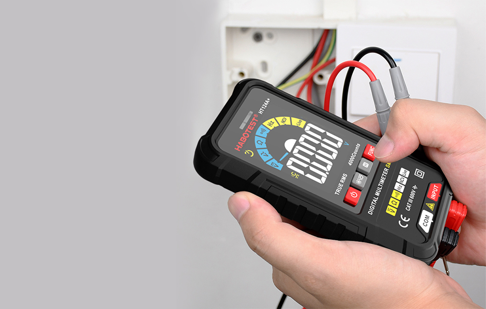 Habotest HT124A+ digitális univerzális multiméter 3