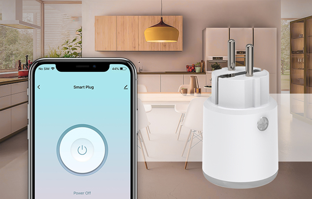 NEO NAS-WR15W okos konnektor aljzat, WiFi, Tuya, 16A 4