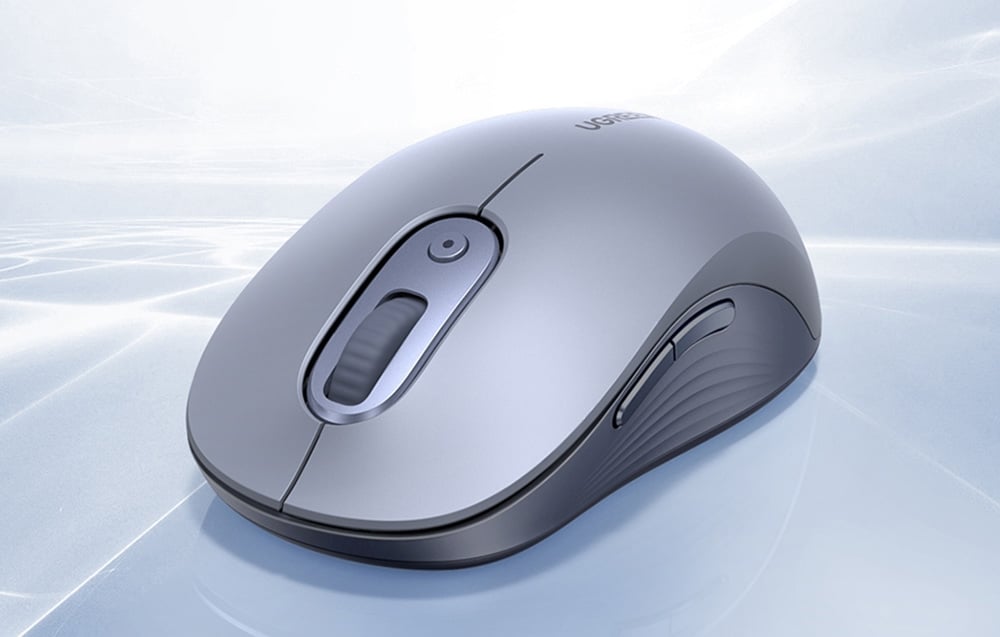 Ugreen M556 vezeték nélküli egér, 2.4G + BT (szürke) 1