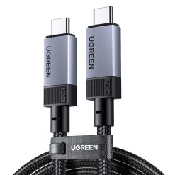USB-C / USB-C USB4 Gen 3 Ugreen L705 kábel, 240W, 40Gbps, 1m (csillagszürke) 1