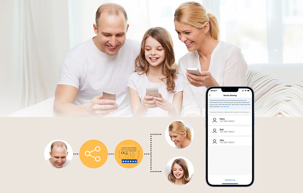 Avatto DMS16-2 okos dimmer, WiFi, TUYA 5