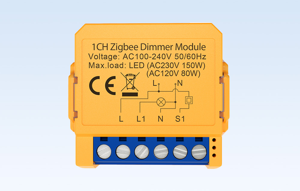 Avatto ZDMS16-1 okos dimmer, ZigBee, TUYA 2