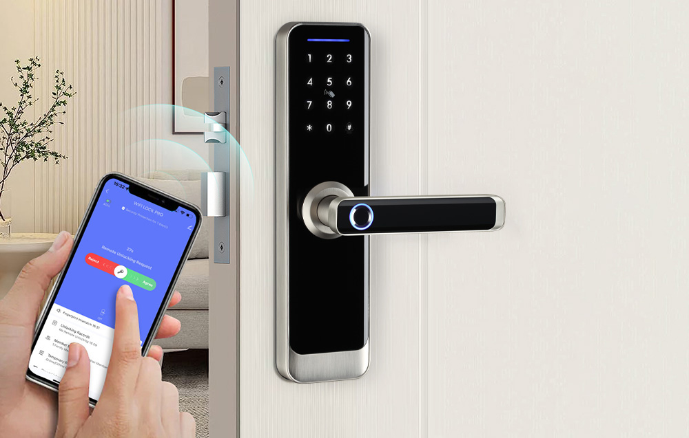 Avatto ZSDL-A270-S-ALI-6072 okoszár, ZigBee, ezüst 3