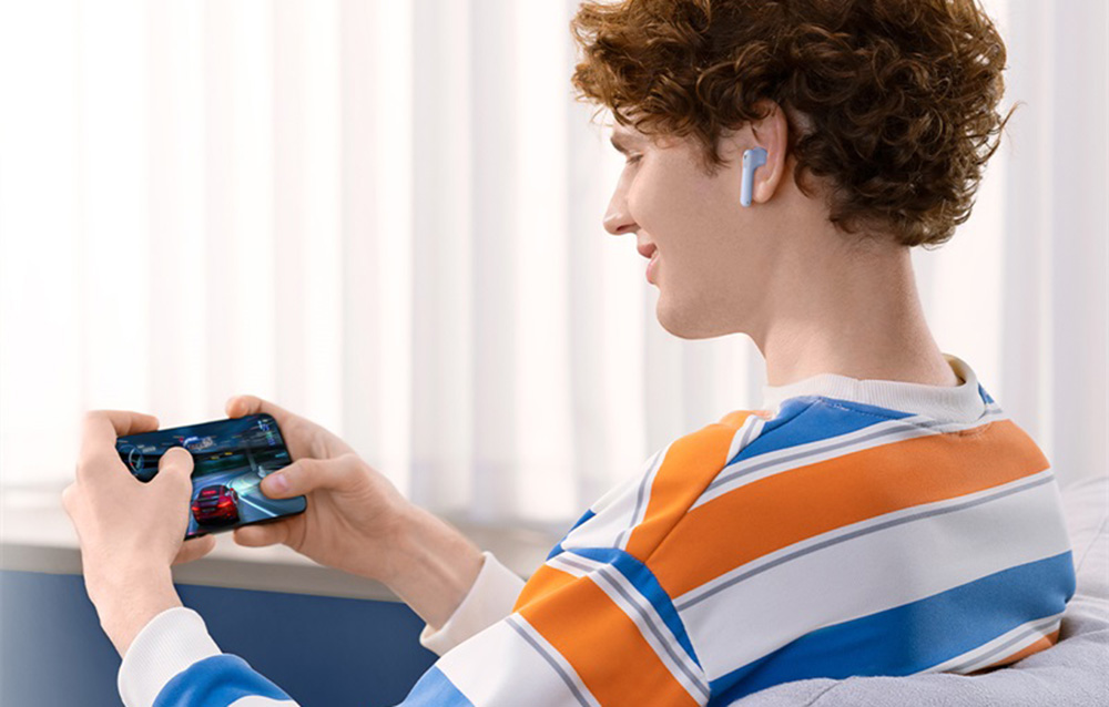 Baseus Bowie WX5 TWS fülhallgató (kék) 7