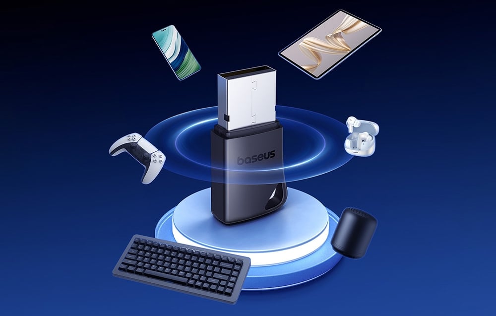Baseus Encok BA04+ adapter, USB, Bluetooth 5.4 6