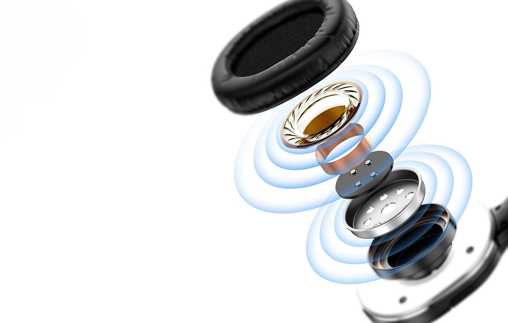 Baseus Encok  D02 Pro Vezeték nélküli fejhallgató (fehér) 4