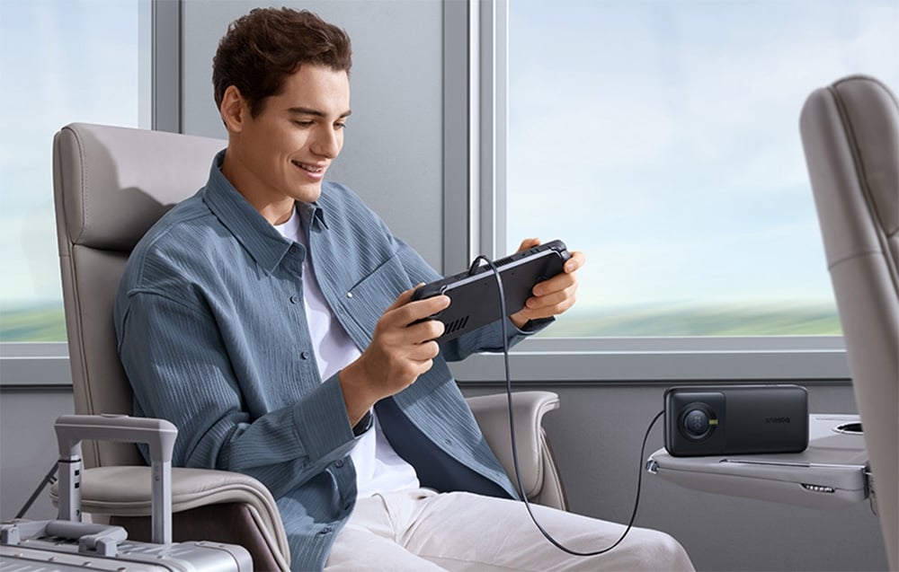 Baseus Free2Pull Powerbank, 20000mAh, 65W + kábel, fekete 3