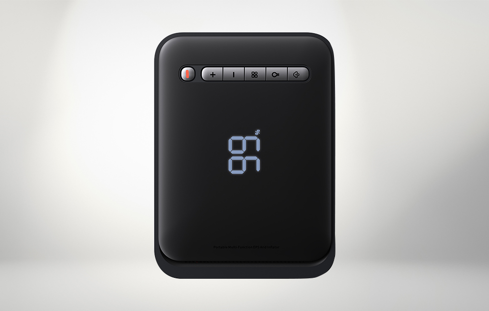 Baseus Super Energy autó jump starter / powerbank / kompresszor, 8000mAh, 1000A, USB (fekete) 4